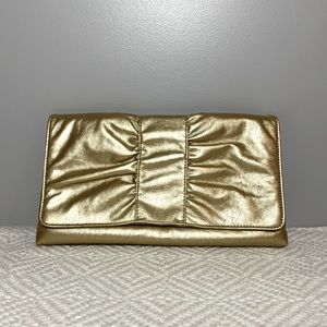 Vintage Champagne Gold Clutch
